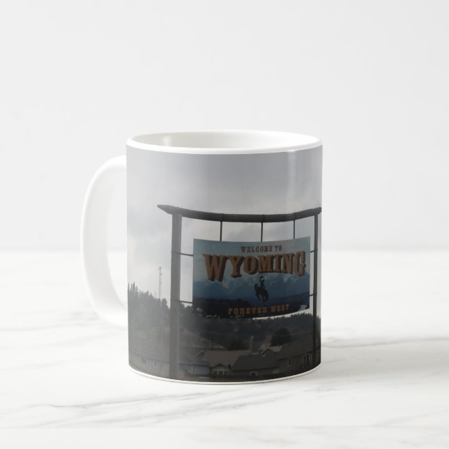 Welcome to Wyoming Mug (Front Left)