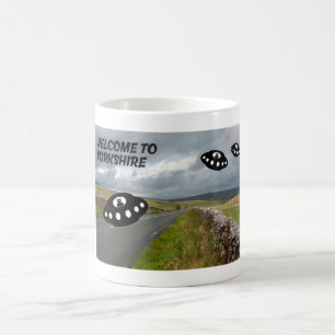 Welcome to Yorkshire with some extraterrestrial vi Coffee Mug