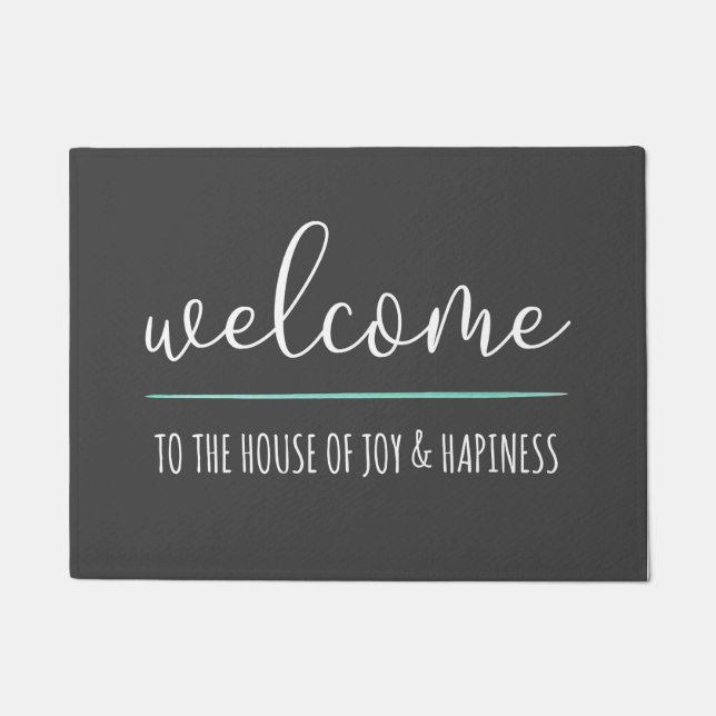 Welcome Türmatte Doormat (Front)