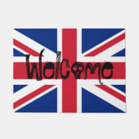 Welcome Union Jack British Skull