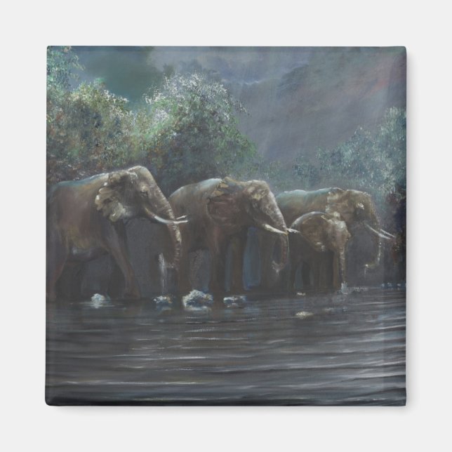 Welcome Waters 1990 Magnet (Front)