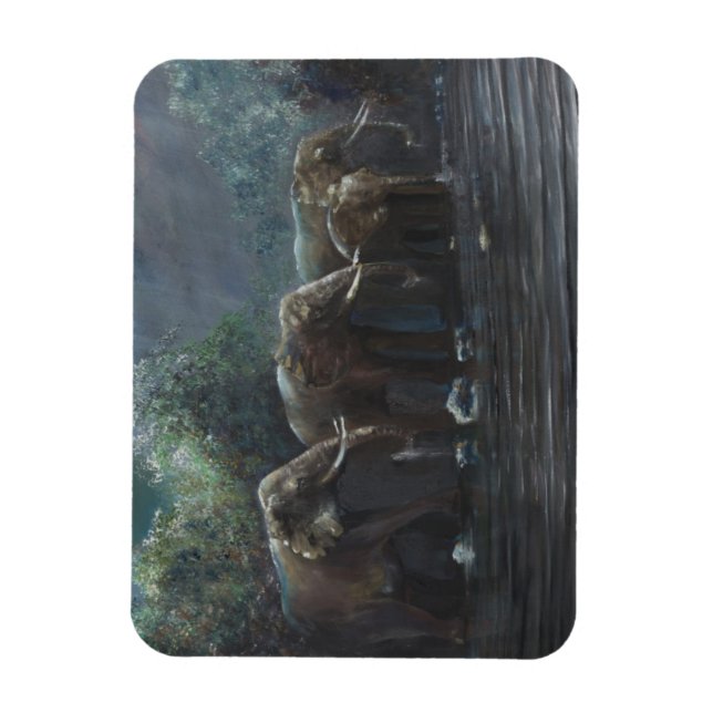 Welcome Waters 1990 Magnet (Vertical)