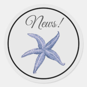 Welcome Wee Baby Classic Round Sticker