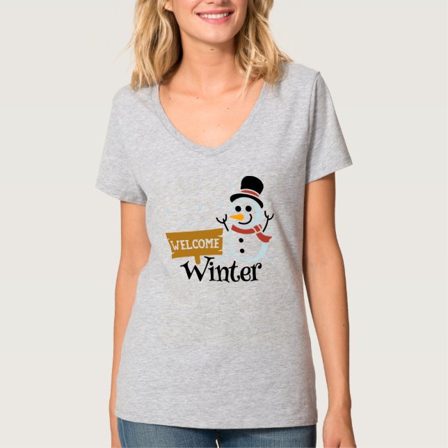 Welcome Winter T-Shirt (Front)