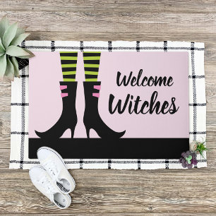 Welcome Witches Halloween Doormat