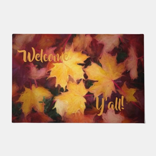 Welcome Y'all Doormat (Front)