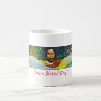 Welcoming Christ Hug Mug