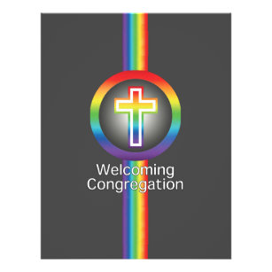 Welcoming Congregation Christianity Flyer