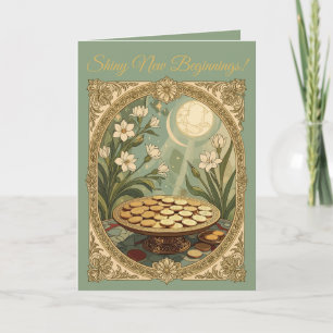 Welcoming Wealth, Luck, and New Beginnings Card