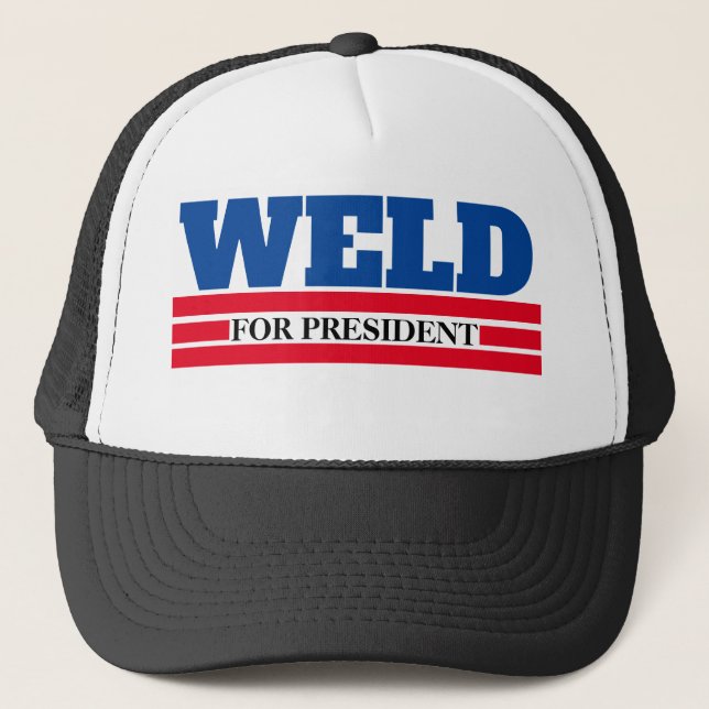 WELD for President 2020 Trucker Hat (Front)