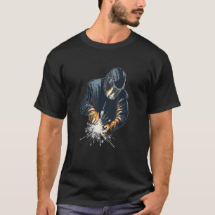 Welder Accessories Welding Metal Worker Outfit for T-Shirt
