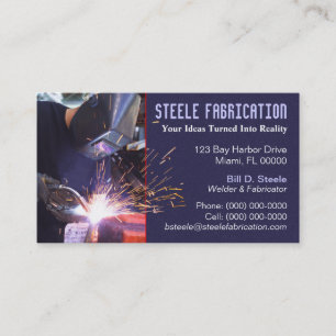 Welder Business Card