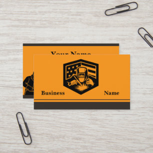 Welder Business Card