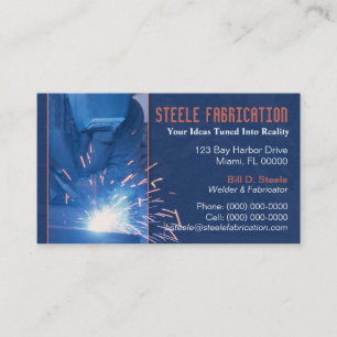 Welder Business Card