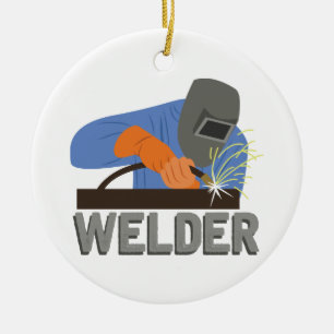 Welder Ceramic Tree Decoration