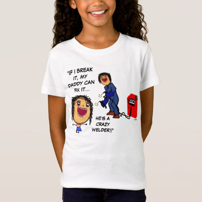 Welder Dad T-Shirt (Front)