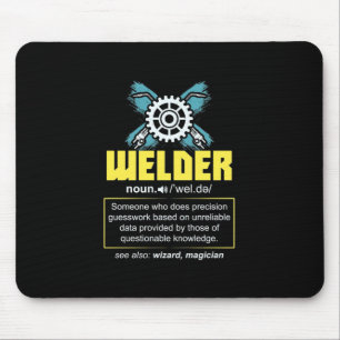 Welder Definition Mouse Pad