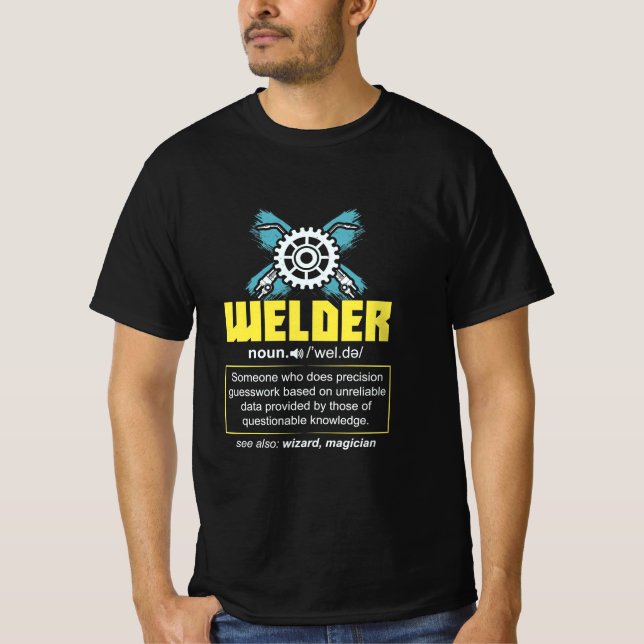 Welder Definition T-Shirt (Front)