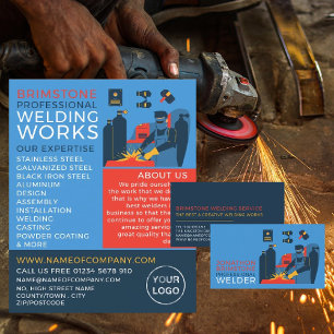 Welder Design, Metal Worker, Welder Business Card