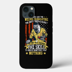 Welder Fabricators Metalworker Welding Machine MIG iPhone 13 Case