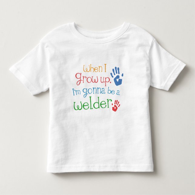 Welder (Future) Infant Baby T-Shirt (Front)