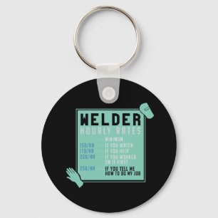 Welder Hourly Rates Key Ring
