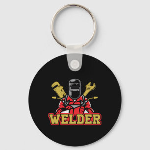 Welder Iron Metan Welding Profession Father Gift Key Ring