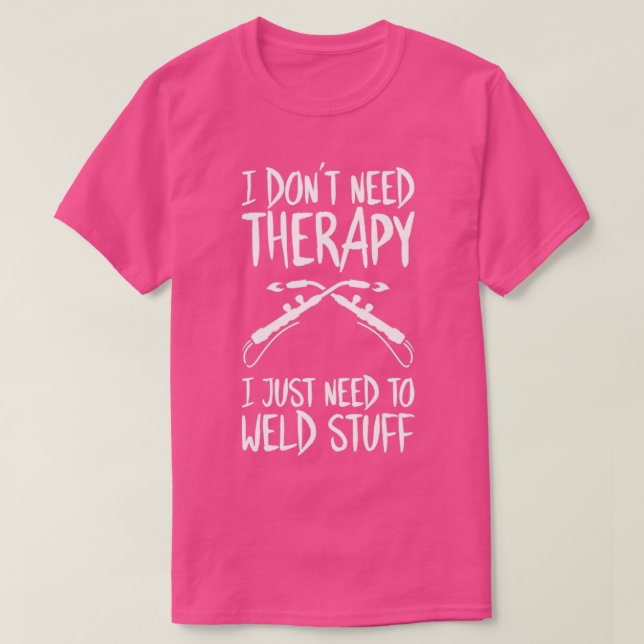 Welder Operator Welding Coded Welder42  T-Shirt (Design Front)