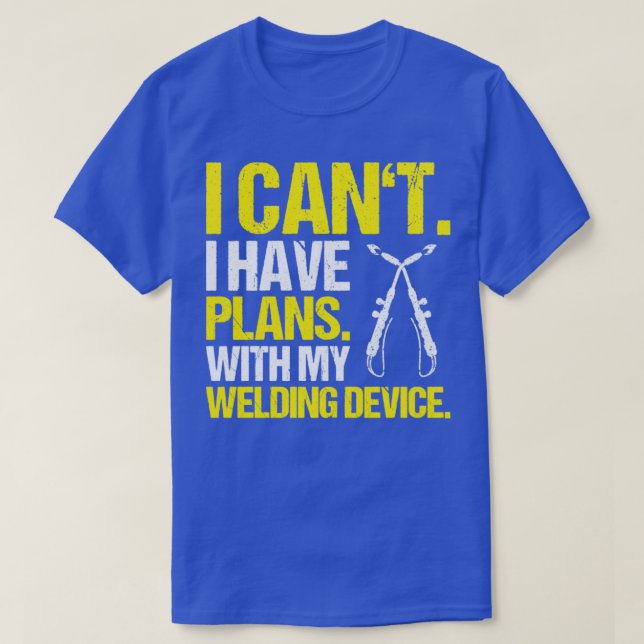 Welder Operator Welding Coded Welder46  T-Shirt (Design Front)