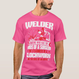 Welder Operator Welding Coded Welder56 T-Shirt