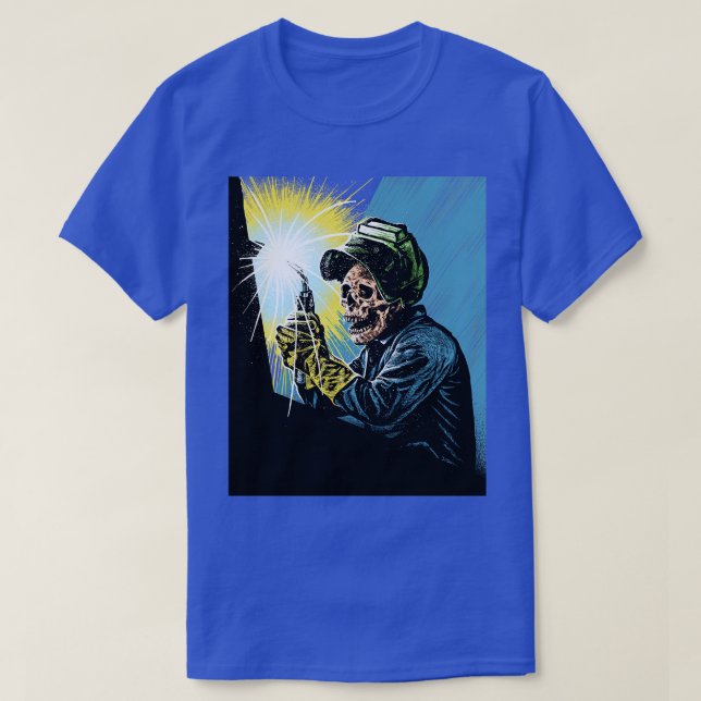 Welder skull T-Shirt (Design Front)