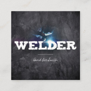 Welder Square Business Card