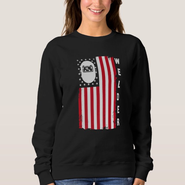 Welder Welding Machine Operator  28 Sweatshirt (Front)