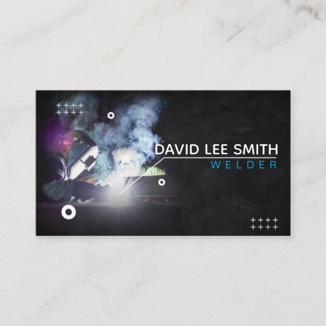 Welder / Welding Service Business Card (Front)