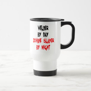 Welder Zombie Joke Travel Mug