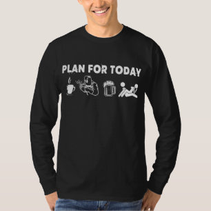 Welder's Plan For Today Is Coffee Beer And T-Shirt