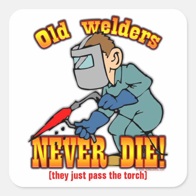 Welders Square Sticker (Front)