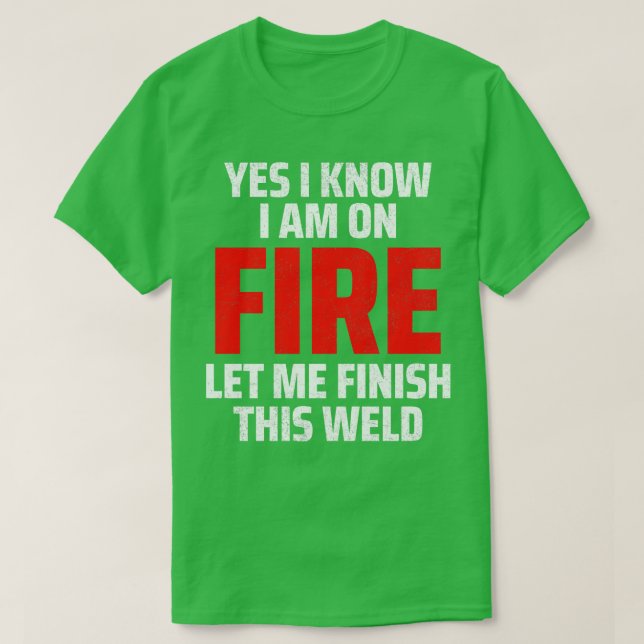welding 9 T-Shirt (Design Front)