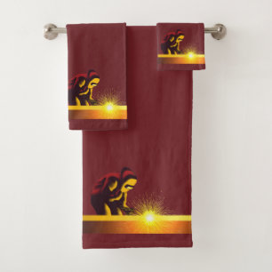 Welding Bath Towel Set