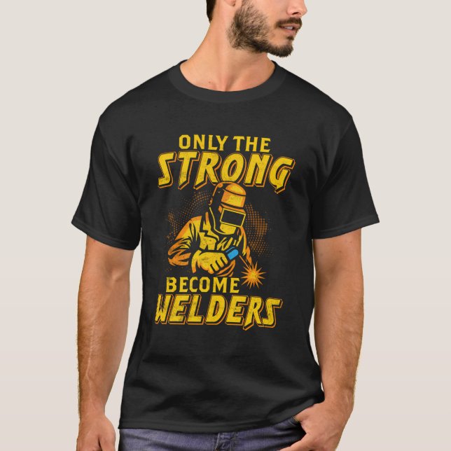 Welding Design Mechanics Men Women Welder Weld Wel T-Shirt (Front)