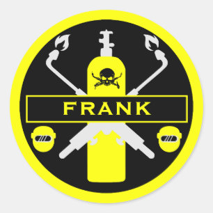 Welding Humour Gift Classic Round Sticker