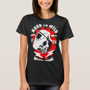 Welding Mechanical Engineer Welder Mask Repairman T-Shirt