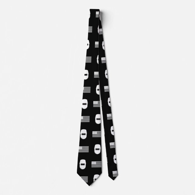 Welding Pattern Tie (Front)