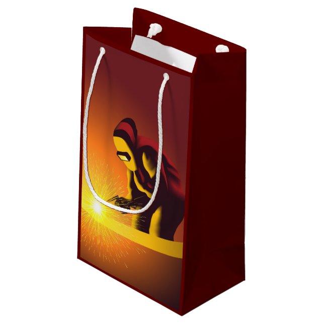 Welding Small Gift Bag (Back Angled)