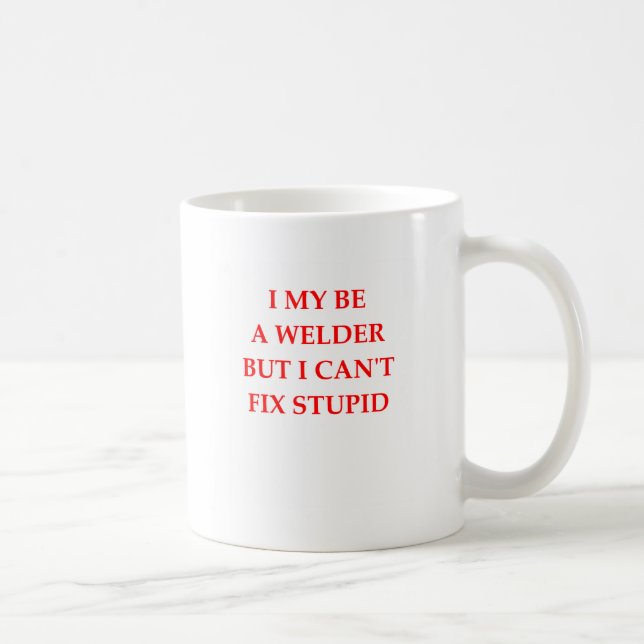 welding welder coffee mug (Right)