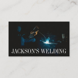 Welding Welder Construction Business Card
