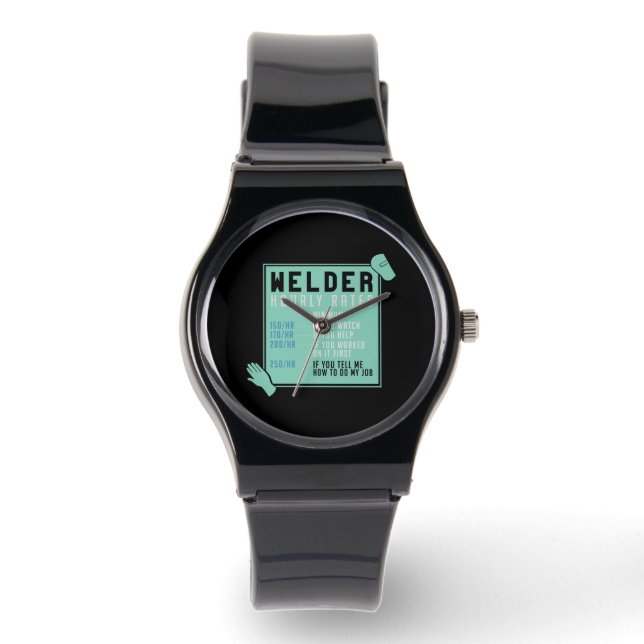 Welding - Welder Hourly Rates Watch (Front)