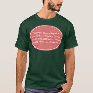 Welfare Queens dont exist Tax The Rich T-Shirt