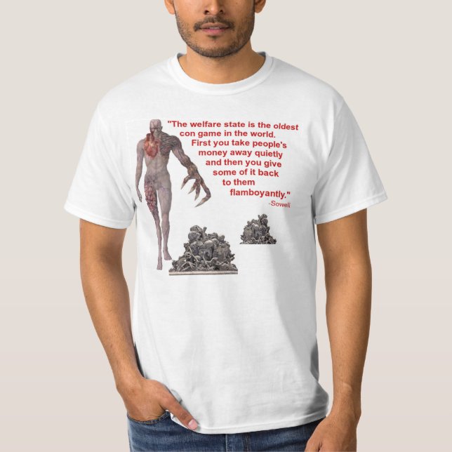 WELFARE STATE: 3D FIGURE T-Shirt (Front)