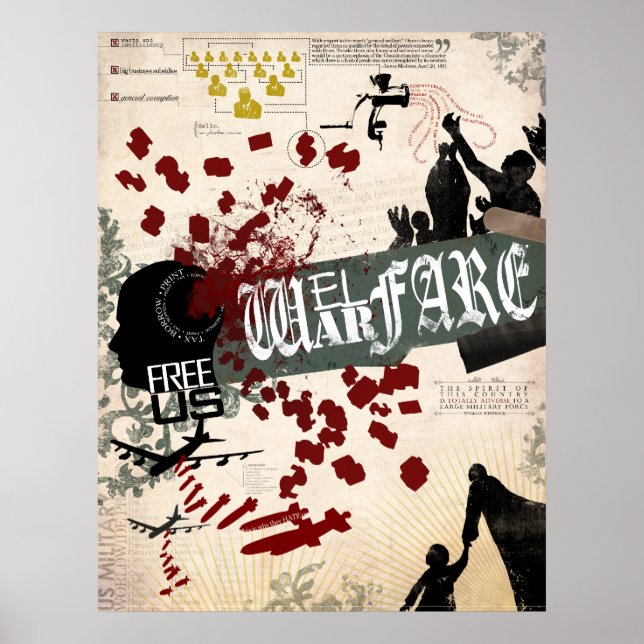 Welfare Warfare Poster (Front)